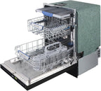 Large Capacity 24 inch Top Control Built-In Dishwasher with Third Rack – ENERGY STAR Certified, 47-dBA Ultra-Quiet, Stainless Steel (Black)