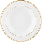 Lenox 100110362 Federal Gold Rimmed Bowl, 1-Piece, Service For 1, 9.25-Inch Diameter