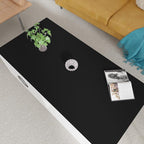 Table Protector Pad - 24x96 Inch Waterproof Easy to Clean Can Conceal Flaws Protector The Table Top from Scratches Used for Coffee Table (Black+Black 24x96)
