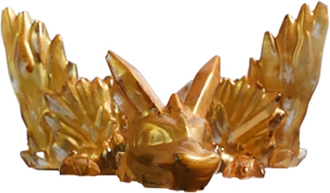 Dragon Diamond Resin Mold - Round Dinosaur Animal 3D Candle Making Mold for Home Decor