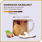 Don Francisco's Hawaiian Hazelnut Ground Coffee, Medium Roast – Flavored 100% Arabica, 20 oz Bag, Premium Coffee for Drip, Pour Over & French Press