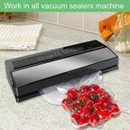 O2frepak 100 Quart Size 8" x 12"Vacuum Sealer Bags with BPA Free and Puncture Prevention,Vacuum Seal Freezer Bags,Great for Sous Vide Vaccume Sealer PreCut Bags