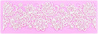 Flower Embossing Candy Silicone Mold Lace Pattern Sugar Craft Cake Decoration, Lace Mat Wedding Cake Decoration Tool