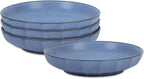 Stone Lain Rio 4-Piece Pasta Bowl Set Stoneware, Blue