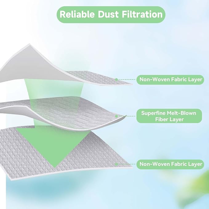 20 Pack Qrevo Dust Bags for Roborock QV 35A, Qrevo S5V, Saros10r, Qrevo S, Qrevo Edge S5A, Qrevo 2R3W, S8 Max Ultra, S8 MaxV Ultra, Qrevo Curv S5X, Qrevo Master/Slim robot Vacuum Cleaner