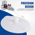 Discharge Plate for Robot Coupe parts 103288 R2N Food Processor Discharge Plate