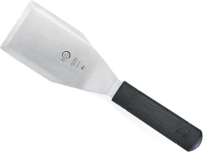 Mercer Culinary Millennia Heavy Duty Turner /Spatula, 5 Inch x 3 Inch Blade, Black Handle