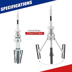 Engine Cylinder Hone Adjustable Deglazer Set for Grinding Holes from 2" to 7" in Diameter, Adjustable Brake Piston Honing Tools with Extra 3-Piece 3" Long Stones 220 Grit (3")