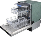 Large Capacity 24 inch Top Control Built-In Dishwasher with Third Rack – ENERGY STAR Certified, 47-dBA Ultra-Quiet, Stainless Steel (Stainless Steel)