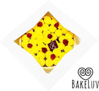 BAKELUV 9x9x2.5 White Pie Boxes with Window, 100 Pack Food Grade Cardboard Bakery Boxes