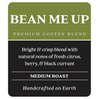 Copper Moon Single Serve Coffee Pods for Keurig K-Cup Brewers, Light Roast, Bean Me Up Blend, 12 Count