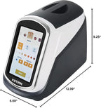 2 Slice Touchscreen Toaster,2 Wide Slots,Smart Bread Toaster for Bagel English Muffins Toast Pastry Waffles Bread, Customize Toasting Time,Have a Quick Look,120V 1400W