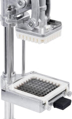 Commercial Vegetable Fruit Chopper, Hand Press Juicer, Professional Citrus Juicer for Lime Lemon, Stainless Steel Food Dicer French Fry Cutter Slicer 1/4″ & 3/8″ & 1/2" Blade