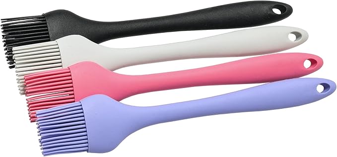 Chef Craft Premium Silicone Basting Brush, 10.25 inch, Pink