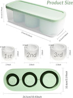 Ice Tray Mold for Stanley Cup, 2025 Tumbler Cup Ice Mold, Silcone Ice Cube Tray with Lid for Tumbler, Easy Fill and Release Ice Maker for Whiskey, Cocktail BPA-Free.30-40 oz