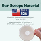 1/8 Teaspoon (0.625 mL | A Pinch) Long Handle Scoop for Measuring Coffee, Pet Food, Grains, Protein, Spices and Other Dry Goods (Pack of 1)