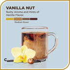 Don Francisco's Vanilla Nut Ground Coffee, Medium Roast – Flavored 100% Arabica, 12 oz Bag, Premium Coffee for Drip, Pour Over & French Press