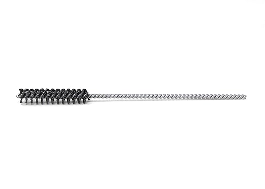 Brush Research BC12M12 FLEX-HONE®, 0.472" (12mm) Diameter, 120 Grit, Silicon Carbide, For Mild Steel, Stainless Steel, Cast Iron and Softer Ferrous Materials