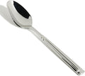 Fortessa Doria 18/10 Stainless Steel Flatware Serving Spoon, 9-Inch,Silver