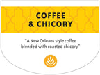 Community Coffee & Chicory 72 Count Coffee Pods, Dark Roast, Compatible with Keurig 2.0 K-Cup Brewers, 12 Count (Pack of 6)