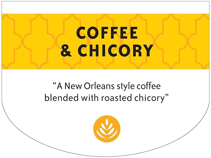 Community Coffee & Chicory 72 Count Coffee Pods, Dark Roast, Compatible with Keurig 2.0 K-Cup Brewers, 12 Count (Pack of 6)