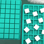 40 Cavities Square Silicone Mould Chocolate Mould Cake Baking Mold Candy Sweet Moulds Ice Cube Tray Molds Silicone Molds for Crafts for Making Chocolate Candy Ice Cube Tray