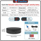 Knob Speed Adjustment Remote Control Motorized Rotating Display Stand 3d scanner Electric Turntable rotating platform for Photography Products Shows,Jewelry,Watch,3D Models,Cake Support AAA
