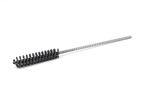 Brush Research BC1218 FLEX-HONE®, 1/2" (12.7mm) Diameter, 180 Grit, Silicon Carbide, For Mild Steel, Stainless Steel, Cast Iron and Softer Ferrous Materials