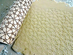 Rolling pin FLORAL NET. Wooden embossing rolling pin with Oriental flowers. Embossed cookies. Pottery. Birthday gift. Gift for mother