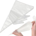 21 Inch Large Piping Bags - HOMIOVE XL Plastic Disposable Pastry Bags Anti Burst Non-Slip Design Cake Decorating Bags for Icing Tips Cake Baking Supplies Tools 100Pack
