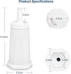 Filter - Replacement Water Filter Compatible with Breville Sage Claro Swiss For Oracle, Barista & Bambino - Compare to Part #BES008WHT0NUC1.(Pack of 2) (2) (2)