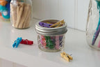 Ball Mason 4oz Quilted Jelly Jars with Lids and Bands, Set of 12