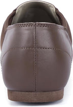 Linodes Unisex Leather Upper Jazz Shoe Slip-on for Women and Men's Dance Shoes