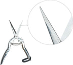 Pruning Shears Set of 3 – SK5 Steel Hand Pruners & Garden Clippers with Non-Slip Handle, Bonsai Shears for Fruit Trees, Flowers & Small Plants