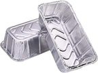 30-Pack Grease Tray Liner Grease Cup Liners for Members Mark 4-Burner and Pro-Series 5-Burner Outdoor Flat Top Gas Griddle l Drip Pans Disposable Aluminum Foil