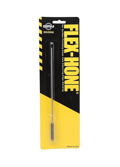 Brush Research BC55M60 FLEX-HONE®, 0.217" (5.5mm) Diameter, 60 Grit, Silicon Carbide, for Mild Steel, Stainless Steel, Cast Iron and Softer Ferrous Materials