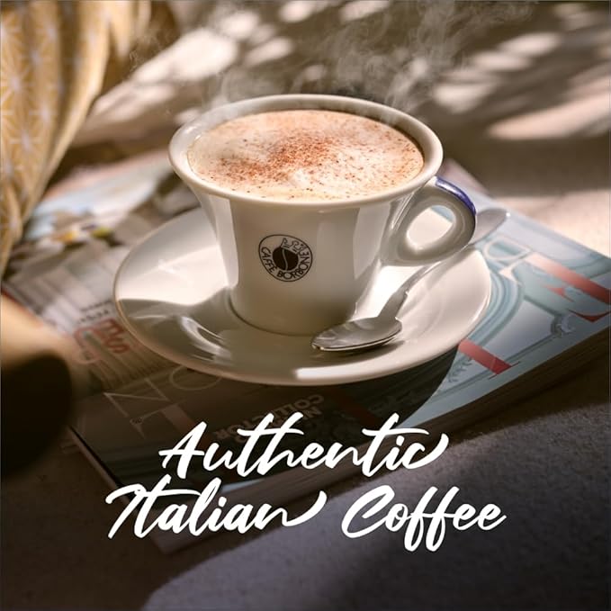 Caffe Borbone Aluminum Coffee Pods Compatible with Nespresso Original Machines, Ciao Venezia, Medium Roast, Full-Bodied and Sweet, Genuine Italian Coffee - 50 Count