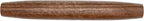 Handmade 12" Walnut French Rolling Pin for Dough - Tapered Wooden Rolling Pin for Baking, Pizza, Chapati, Tortilla, and More - Crafted in Kentucky