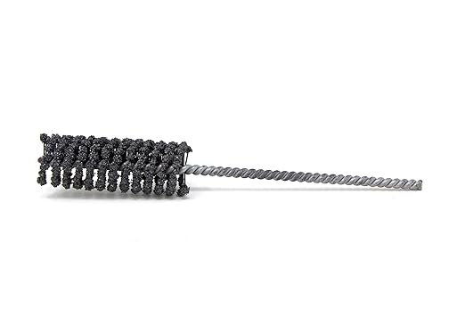 Brush Research BC10040 FLEX-HONE®, 1" (25.4mm) Diameter, 40 Grit, Silicon Carbide, for Mild Steel, Stainless Steel, Cast Iron and Softer Ferrous Materials