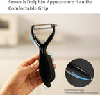 Potato Peelers with Eye Remover - Ultra Sharp Kitchen Peelers for Veggie, Fruit, Dishwasher Safe