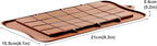 Silicone Break-Apart Chocolate, Food Grade Non-Stick Protein and Energy Bar Mold (Chocolate Bar Mold Set of 4)