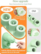 Ice Tray Mold for Stanley Cup, 2025 Tumbler Cup Ice Mold, Silcone Ice Cube Tray with Lid for Tumbler, Easy Fill and Release Ice Maker for Whiskey, Cocktail BPA-Free.30-40 oz