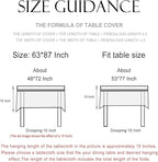 patdrea Designer Vintage Linen Table Cloth for Rectangle Table,Leopard Animal Pattern Soft Breathable Tablecloth,Decor Cover for Kitchen Dining,Christmas,Parties,Thanksgiving,63"x87"-from