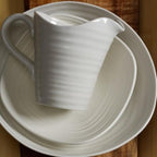 Portmeirion Sophie Conran Pebble Pasta Bowl, Set of 4