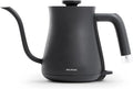 BALMUDA The Kettle | Electric Gooseneck Kettle | Lightweight | Stainless Steel | 0.6L (20fl oz) Capacity | Neon Light Indicator | Perfect for Tea and Coffee | US Version | Black