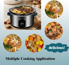Slow Cooker Liners, 50 Cooking Bags, Oversized Disposable Pot Liner Plastic Bags for 6QT to 10QT Slow Cookers, 14 in. x 22 in.