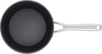 KitchenAid Hard Anodized Induction Nonstick Sauce Pan/Saucepan with Lid, 3 Quart - Matte Black