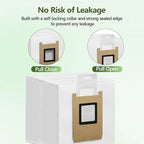 10 Pack Dust Bags Compatible with Eufy E28 Omni/E25 Omni Robot Vacuum, Heavy-Duty 4-Layer Replcement Bags, 3L Large Capacity Disposable Bag