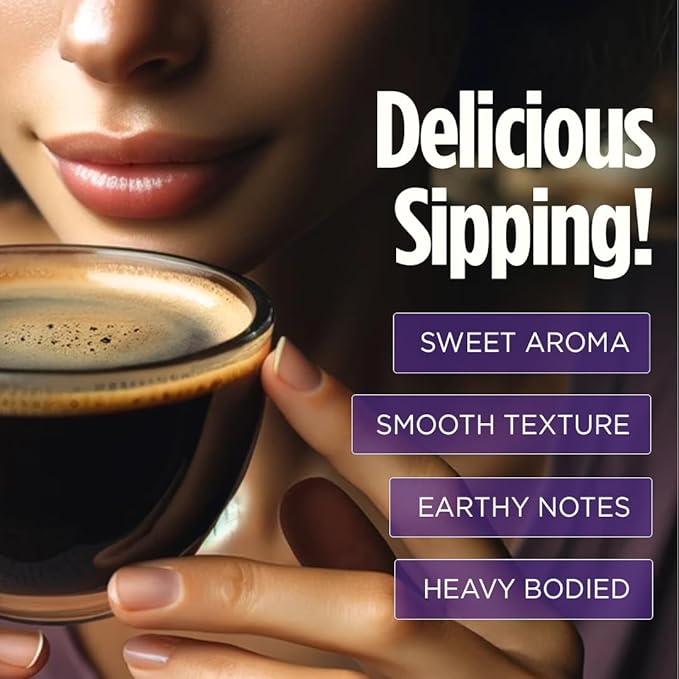 VitaCup Focus Mushroom Coffee Instant Packets, for Memory & Clarity Support, w/Fiber, Chaga, Lion’s Mane, D3, B Vitamins, Medium Roast, 100% Arabica & Robusta Coffee in Single Serve Sticks, 48 Ct