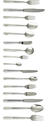Fortessa Metropolitan 18/10 Stainless Steel Flatware Serving Fork, 9.25-Inch